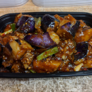 Chinese Eggplant with garlic sauce