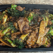Fragrant beef w Broccoli